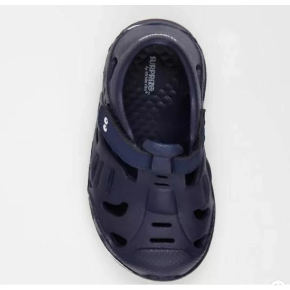 Baby Boys' Surprize by Stride Rite Rider Sneakers Land & Water Shoes Navy Blue 3